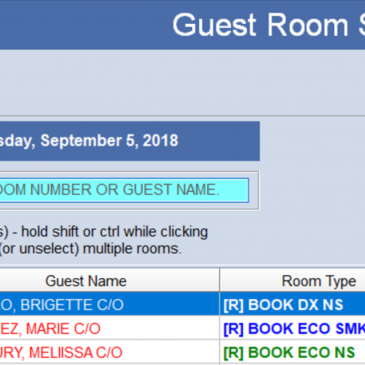 Create All Room List